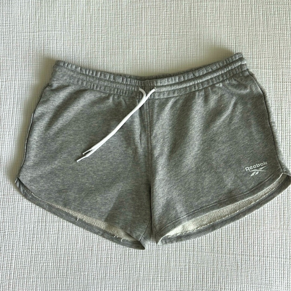 Reebok french terry drawstring short